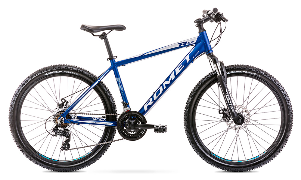 Фотографія Велосипед ROMET Rambler R6.2 26" 2021, розмір S, блакитний